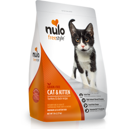Nulo Freestyle Grain-Free Dry Cat Food, Cat & Kitten, Turkey & Duck
