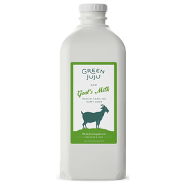 Green Juju Whole Food Frozen Pet Food Topper, Raw Goat's Milk , 64-oz