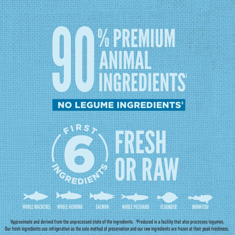 Orijen Amazing Grains Dry Dog Food, Six Fish image number null