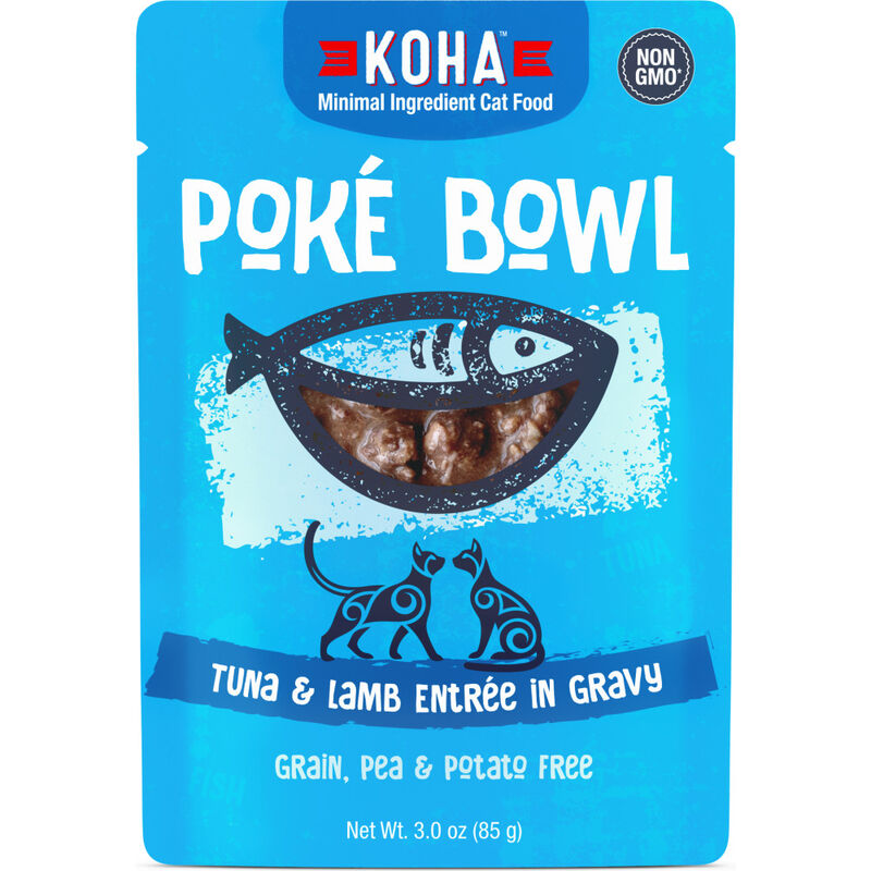 Mud Bay Buy Koha Poke Bowl Wet Cat Food, Tuna & Lamb, 3oz for USD 1.