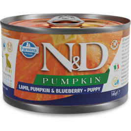 Farmina N&D Pumpkin Canned Dog Food, Lamb Pumpkin & Blueberry, Puppy