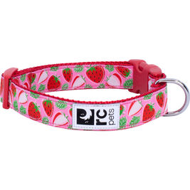 RC Pets Clip Dog Collar, Strawberries