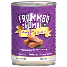 Fromm Frommbo Gumbo Hearty Stew Canned Dog Food, Pork Sausage