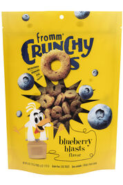 Fromm Crunchy O's Dog Treats, Blueberry Blasts, 6-oz