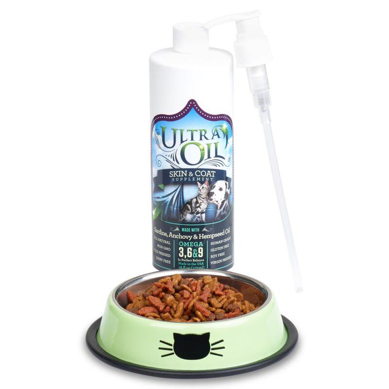 Ultra Oil Sardine, Anchovy & Hempseed Oil Skin & Coat Dog & Cat Supplement image number null
