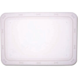 PetRageous Designs Bone n' Up for Dinner Non-Slip Dog Dinner Tray, Clear