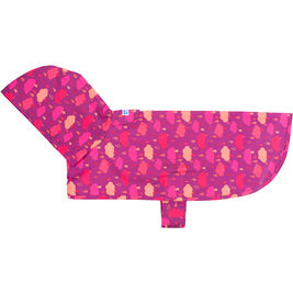 RC Pets Packable Dog Rain Poncho, Raindrops