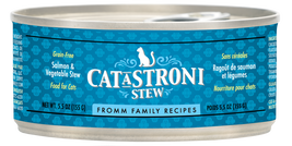 Fromm Cat-A-Stroni Stew Canned Cat Food, Salmon & Vegetable