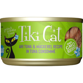 Tiki Cat Luau Canned Cat Food, Ahi Tuna & Mackerel