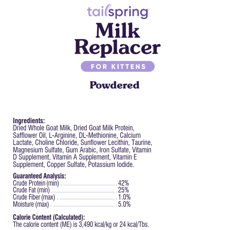 Where to get kitten milk replacer discount