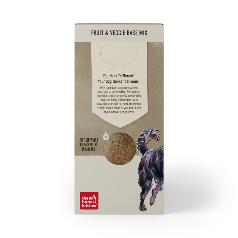 Grain free base sales mix dog food
