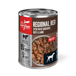 Orijen Canned Dog Food, Regional Red Stew with Shredded Beef & Lamb, 12.8-oz