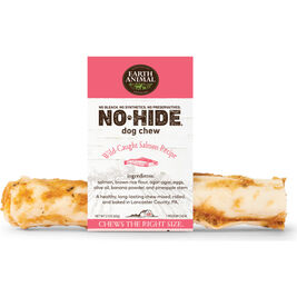 Earth Animal No-Hide Roll Dog Treat, Salmon