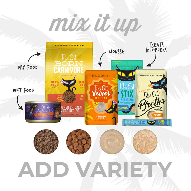 Tiki Cat Luau Canned Cat Food, Wild Salmon & Chicken image number null