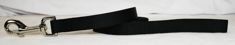 OmniPet One-Ply Nylon Dog Lead, Black image number null