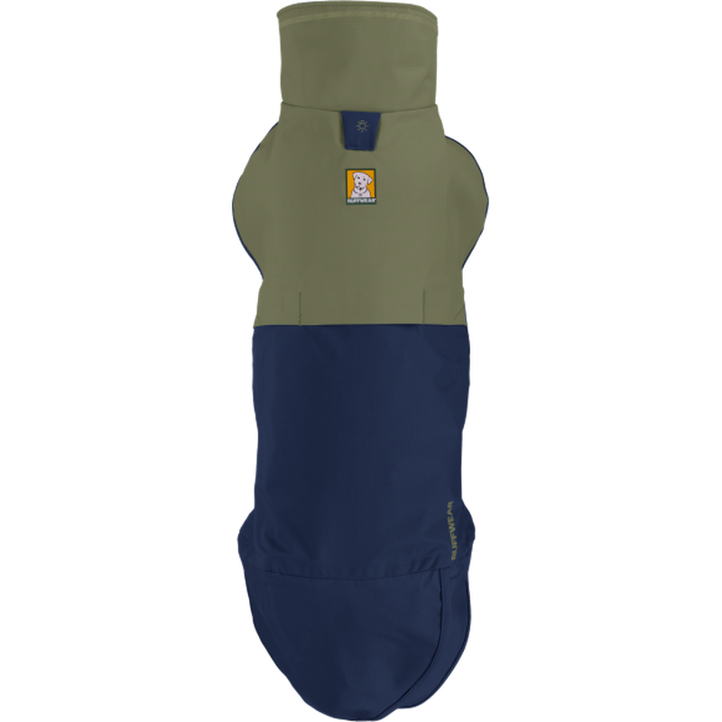 Ruffwear Sun Shower Dog Raincoat, Midnight Blue image number null
