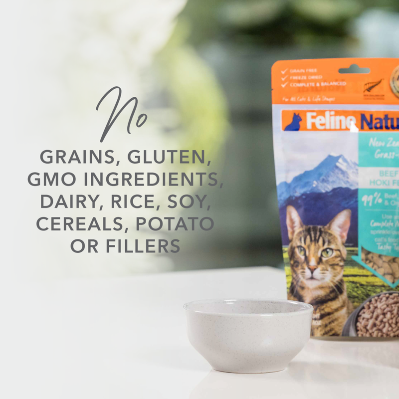 Feline Natural Freeze-Dried Cat Food, Lamb, 11-oz image number null