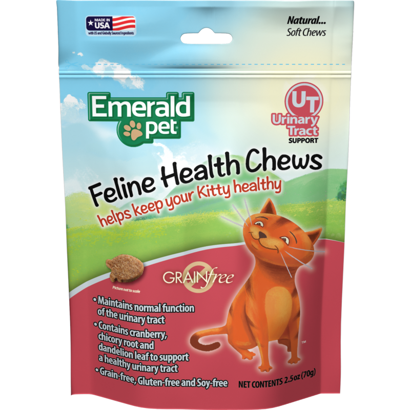 Emerald Pet Feline Health Urinary Tract Support Cat Supplement 2.5 oz