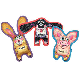 Fuzzu All Ears Dog Toy, Assorted, Small
