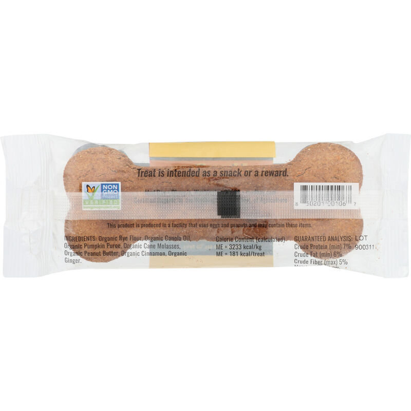 Mud Bay Big Bone Dog Treat, Pumpkin, Single image number null