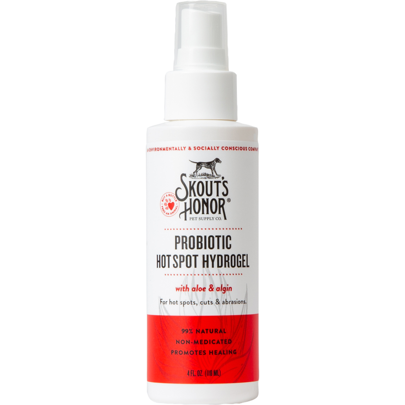 Skout's Honor Probiotic Pet Hot Spot Hydrogel, 4-oz image number null