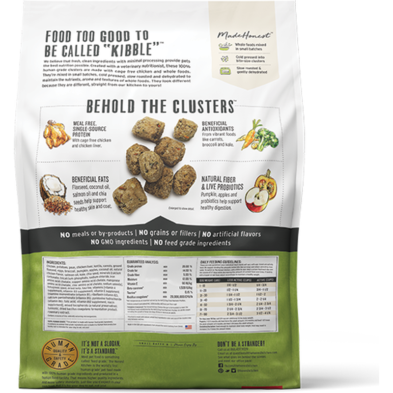 Mud Bay Buy The Honest Kitchen Whole Food Clusters Grain Free Dry Dog Food Chicken 20 lb for USD 93.99 MudBay