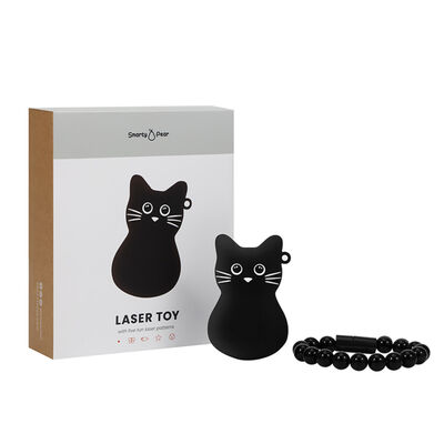 Casa Leo Smarty Pear Interactive Laser Cat Toy, Curious Kitty
