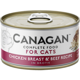 Canagan Grain-Free Canned Cat Food, Chicken & Beef