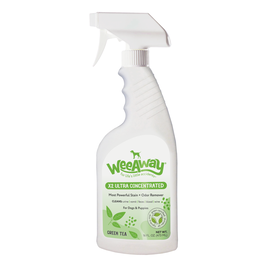Wee Away X2 Ultra Concentrated Dog & Puppy Stain & Odor Remover, Green Tea, 16-oz