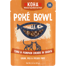 Koha Poke Bowl Wet Cat Food, Tuna & Pumpkin