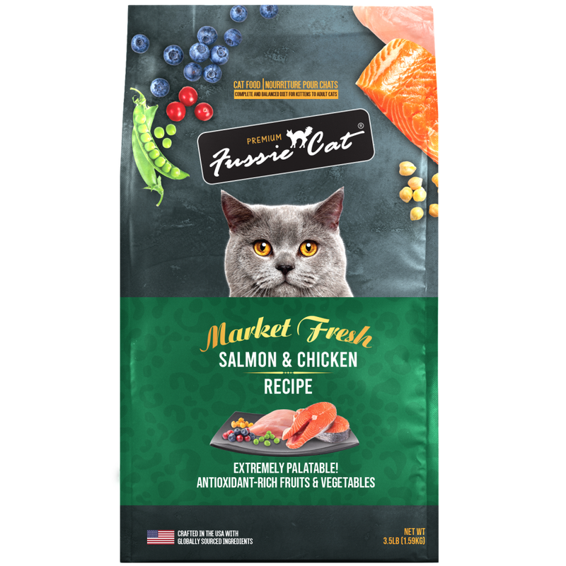 Mud Bay Buy Fussie Cat Market Fresh Dry Cat Food Salmon Chicken for USD 17.99 35.99 MudBay