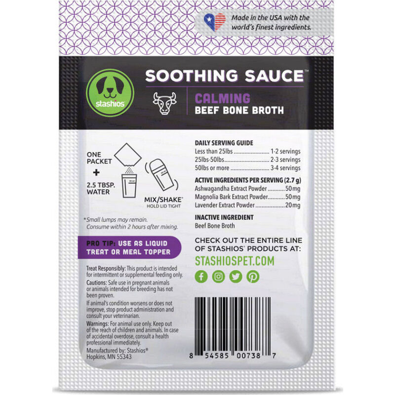 Mud Bay Buy Stashios Soothing Saucer Dog Calming Kit for USD 34.49