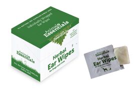 Animal Essentials Herbal Ear Wipes for Dogs & Cats, 20-count