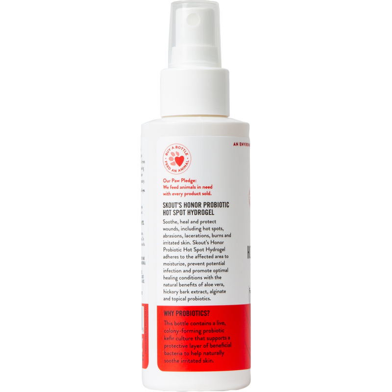Skout's Honor Probiotic Pet Hot Spot Hydrogel, 4-oz image number null