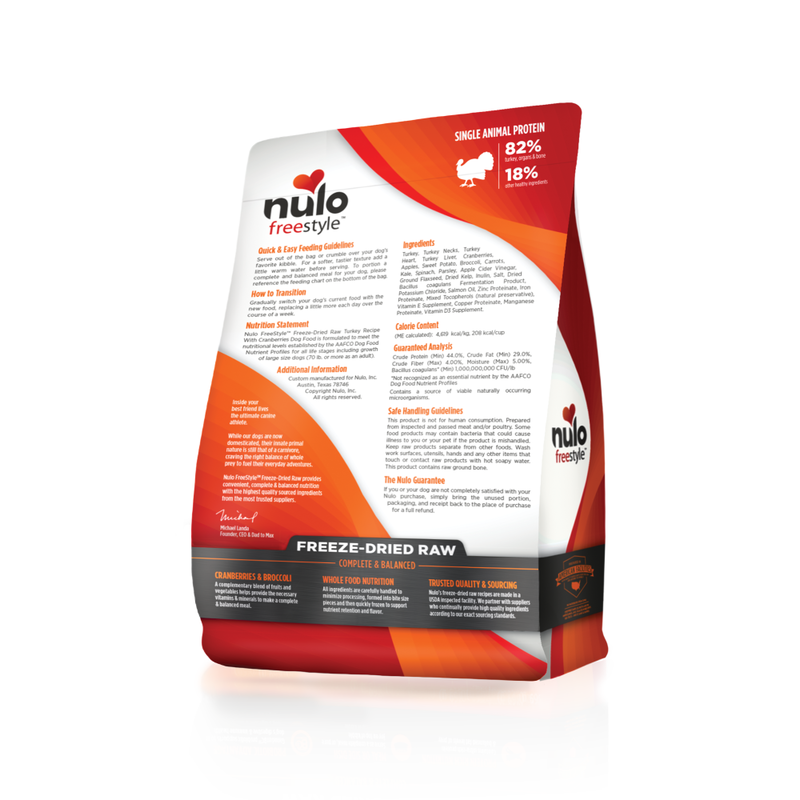 Nulo freeze dried dog food 2025