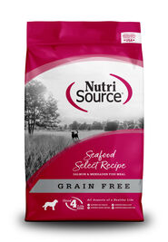 NutriSource Grain Free Dry Dog Food, Seafood Select