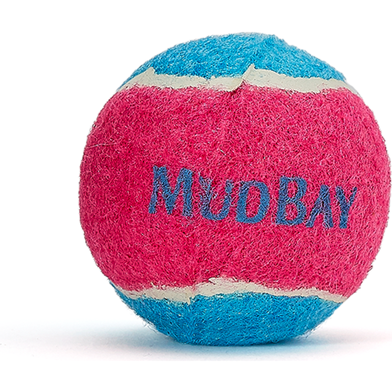 Mud Bay Squeaker Tennis Ball Dog Toy, Assorted Colors, Regular image number null