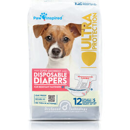 Paw Inspired Disposable Dog Diapers