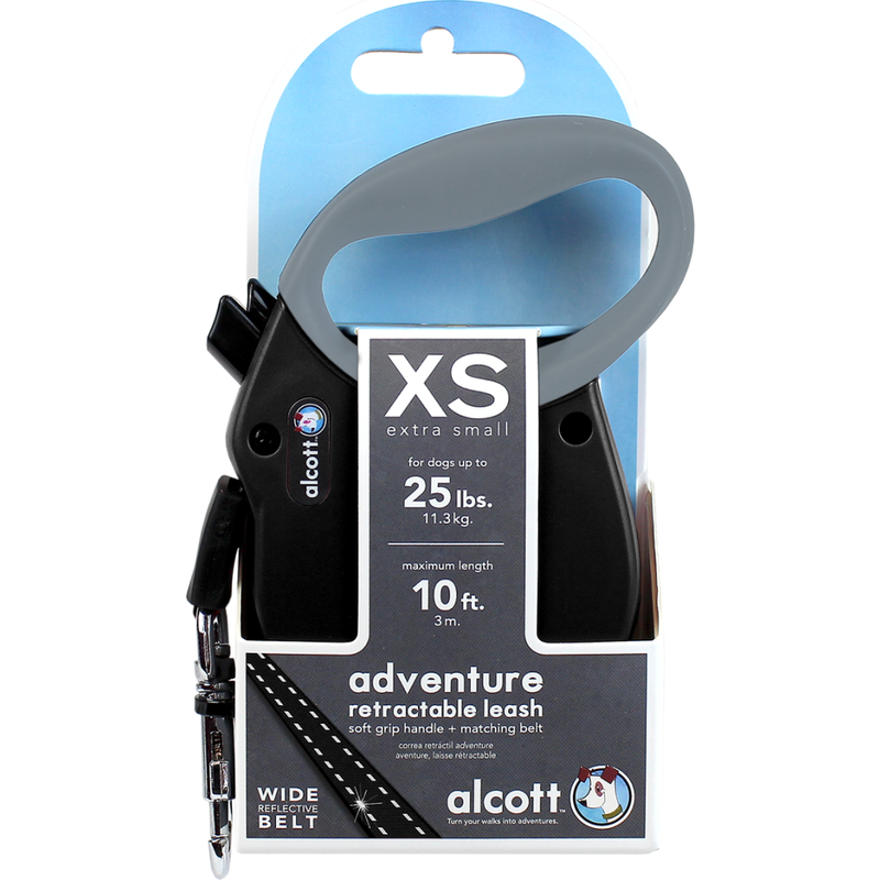 Mud Bay Buy Alcott Adventure Retractable Dog Leash Black for USD 16.99 27.99 MudBay