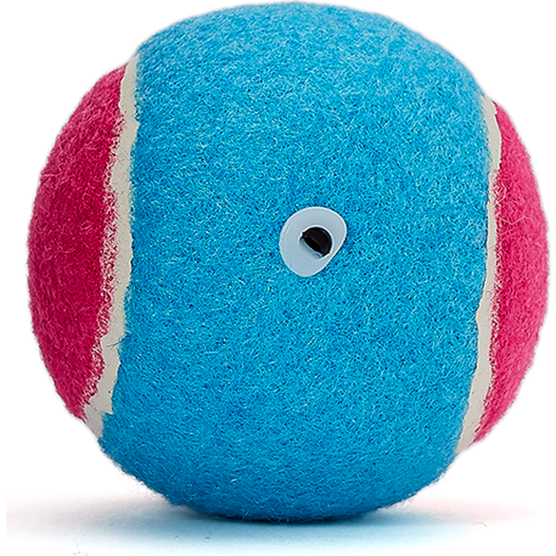 Mud Bay Squeaker Tennis Ball Dog Toy, Assorted Colors, Regular image number null