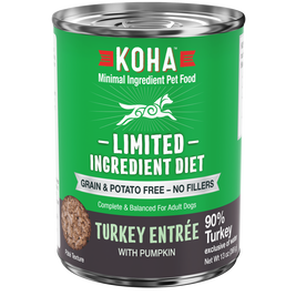 Koha Limited Ingredient Diet Canned Dog Food, Turkey