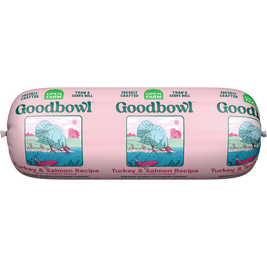 Open Farm Goodbowl Thaw & Serve Gently Cooked Frozen Dog Food Roll, Turkey & Salmon