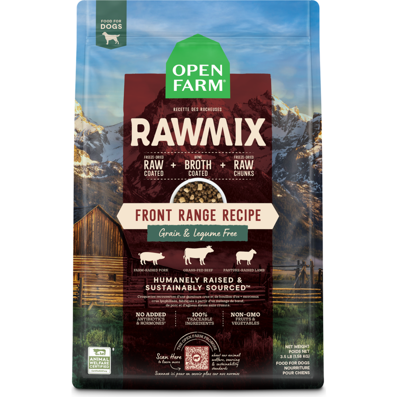 Open Farm RawMix Grain-Free Dry Dog Food, Front Range image number null