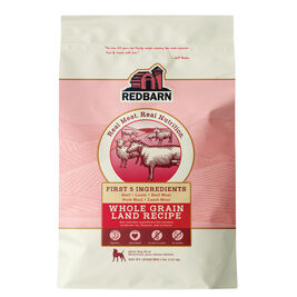 Redbarn Whole Grain Dry Dog Food, Land, 4-lb