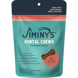 Jiminy's Dog Dental Treats, Cinnamon
