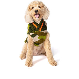 Chilly Dog Camo Dog Sweater