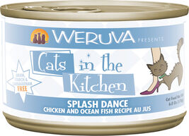 Cats in the Kitchen Originals Canned Cat Food, Splash Dance, Chicken & Ocean Fish