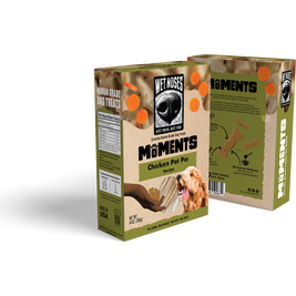 Wet Noses Moments Dog Treats, Chicken Pot Pie, 14-oz