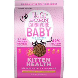 Tiki Cat Born Carnivore Dry Cat Food, Kitten Health, Chicken & Egg