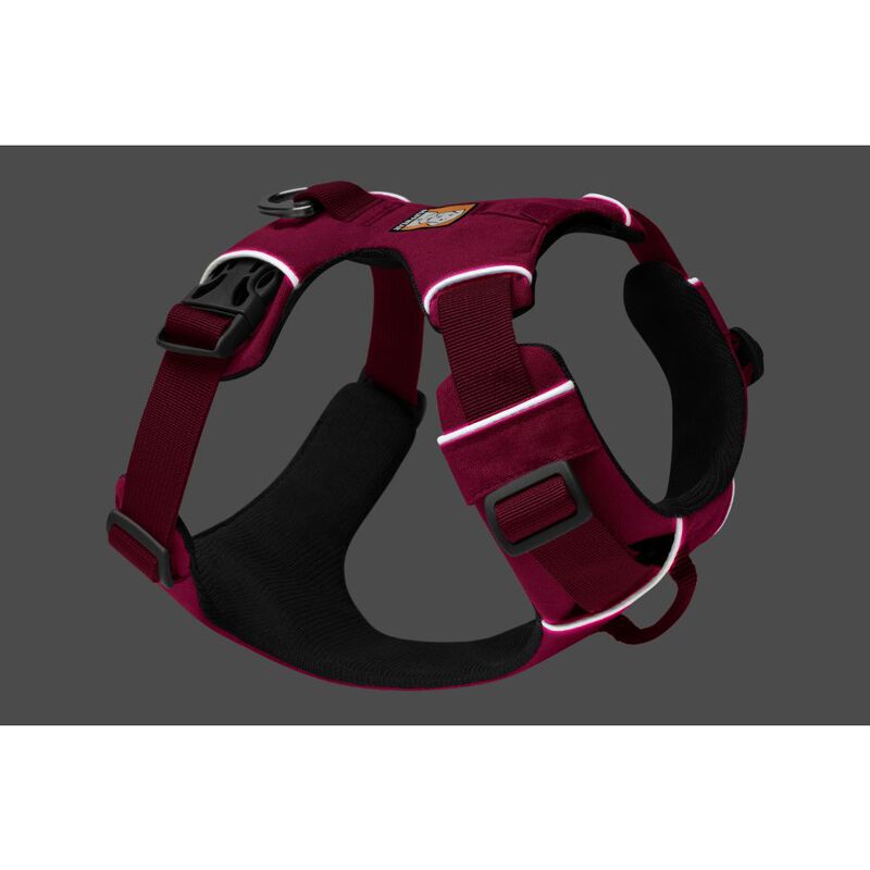 Ruffwear Front Range Dog Harness, Hibiscus Pink image number null